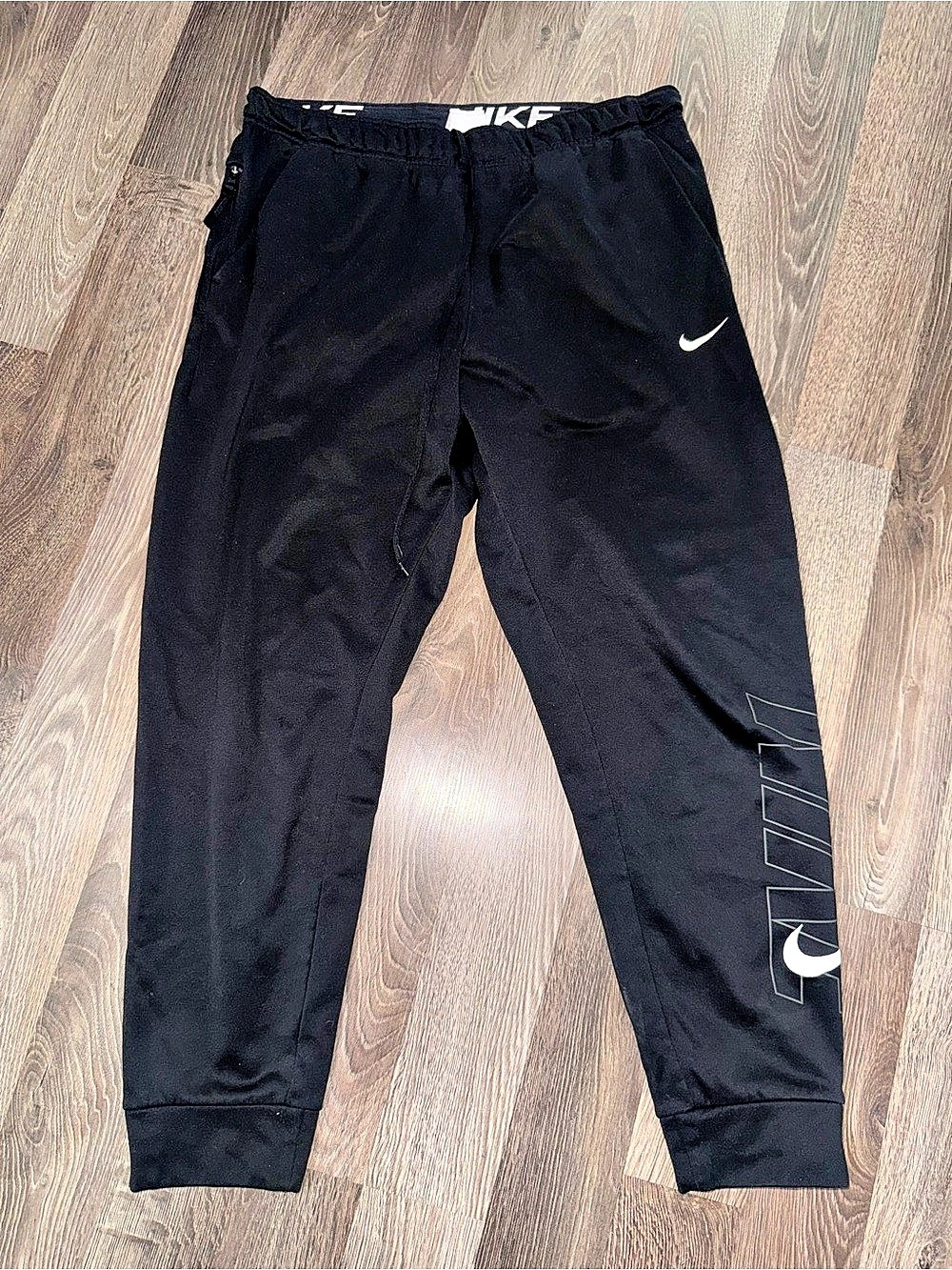 Nike Therma-FIT Tapered Fitness Pants Men's Black Large
